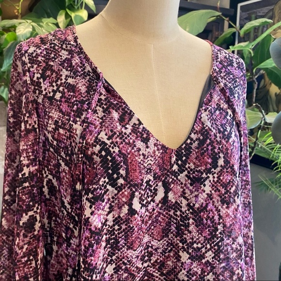 Show Me Your MuMu Purple Python Tunic - Picture 11 of 14